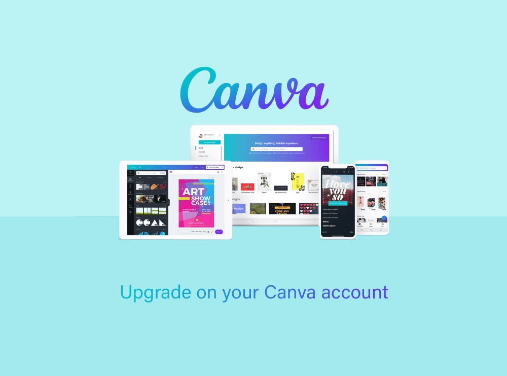 Nâng cấp tài Khoản Canva Pro